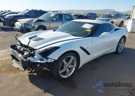 2015 Chevrolet Corvette Stingray 1Lt из США, поврежденный, VIN 1G1YB2D75F5123362